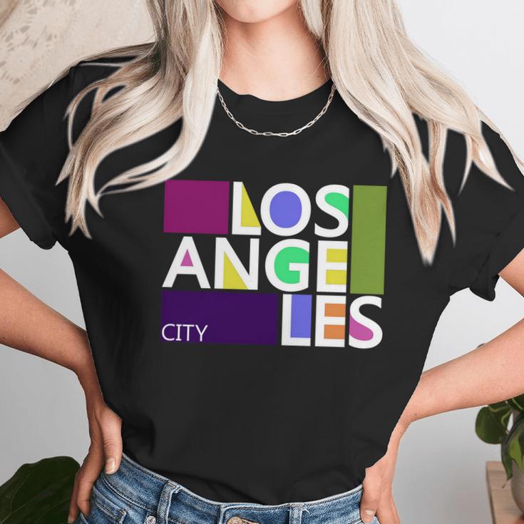 Los Angeles 1980S Logo Unisex T-Shirt Gifts for Her