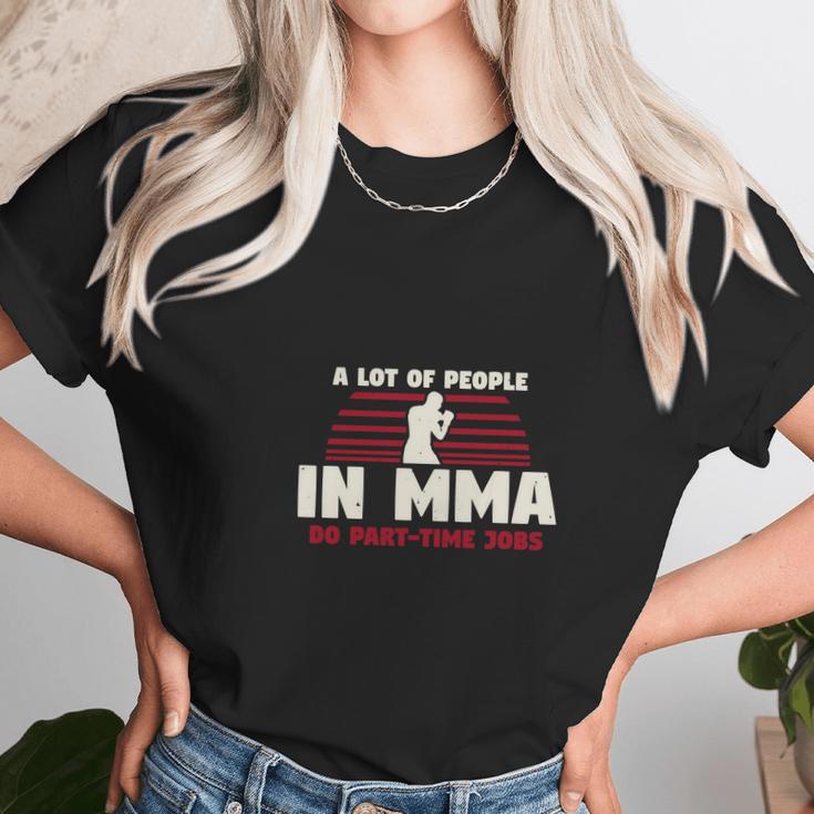 A Lot Of People In Mma Unisex T-Shirt Gifts for Her