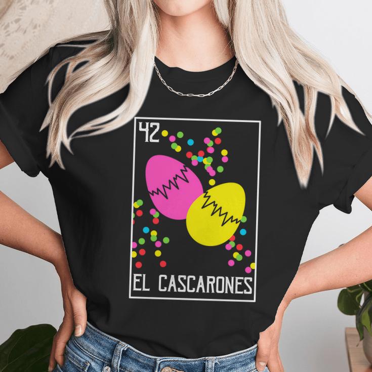 Loteria Easter Tee El Cascarones Confetti Eggs Mexican Unisex T-Shirt Gifts for Her