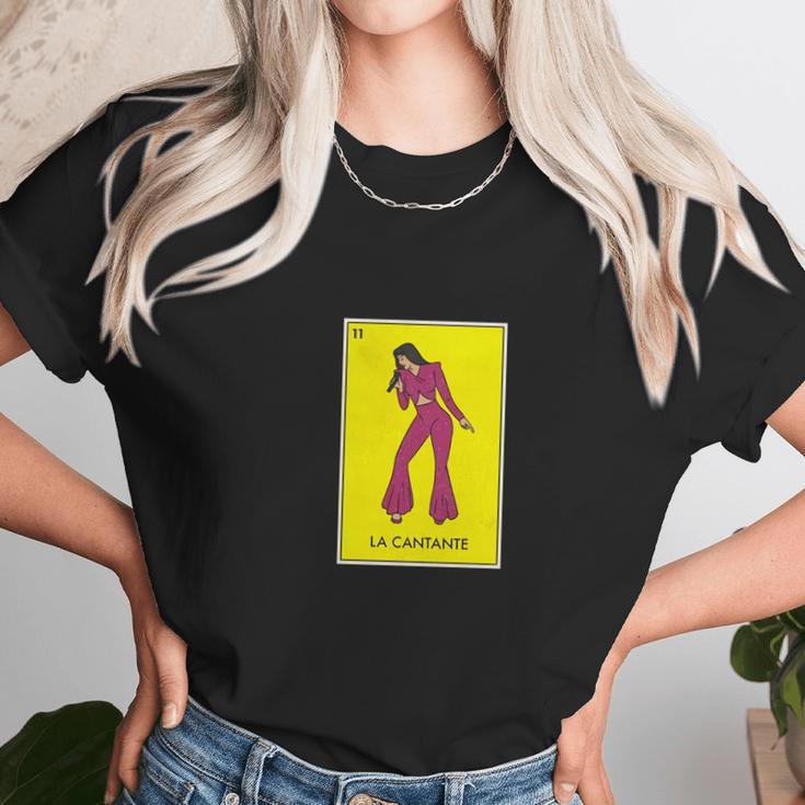 Loteria Selena La Cantante T-Shirt Unisex T-Shirt Gifts for Her