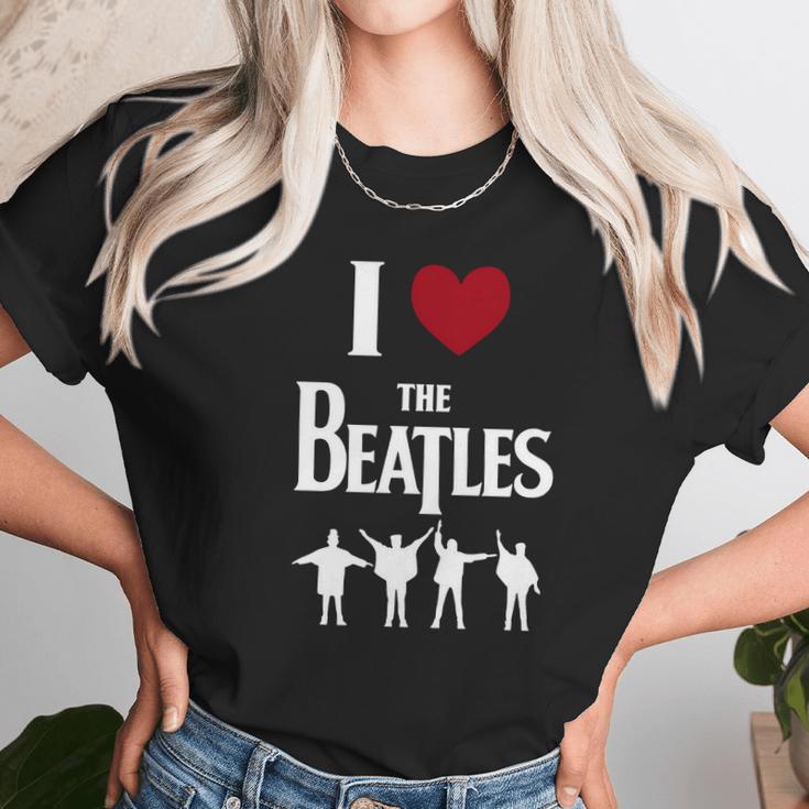 I Love The Beatles Unisex T-Shirt Gifts for Her