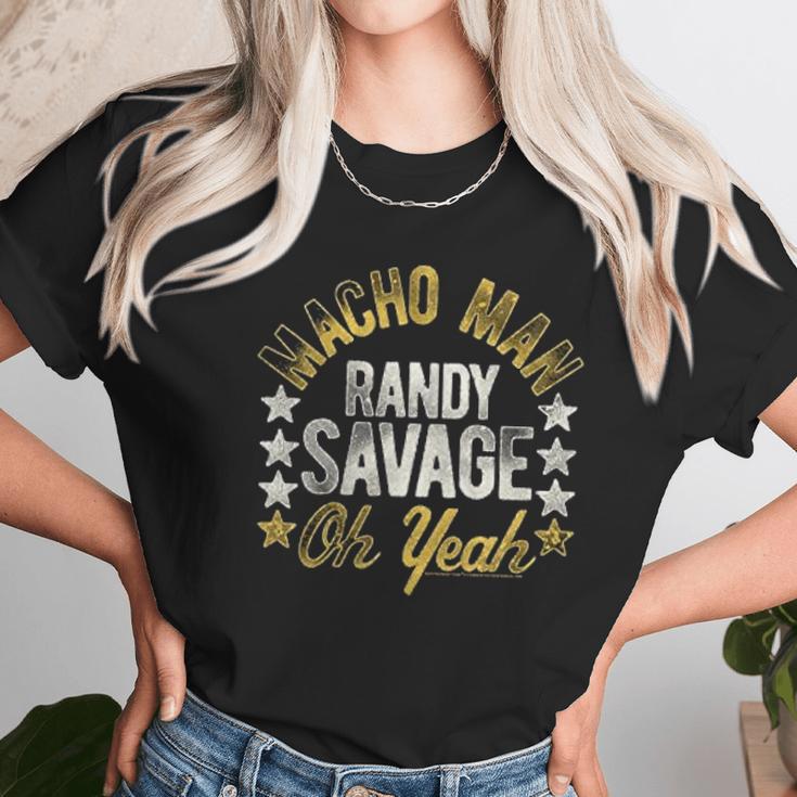 Macho Man Randy Savage Wrestler World Heavyweight Champ Oh Yeah Unisex T-Shirt Gifts for Her