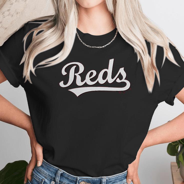 Majestic Cincinnati Reds Wicking Licensed Youth & Adult Authentic Unisex T-Shirt Gifts for Her