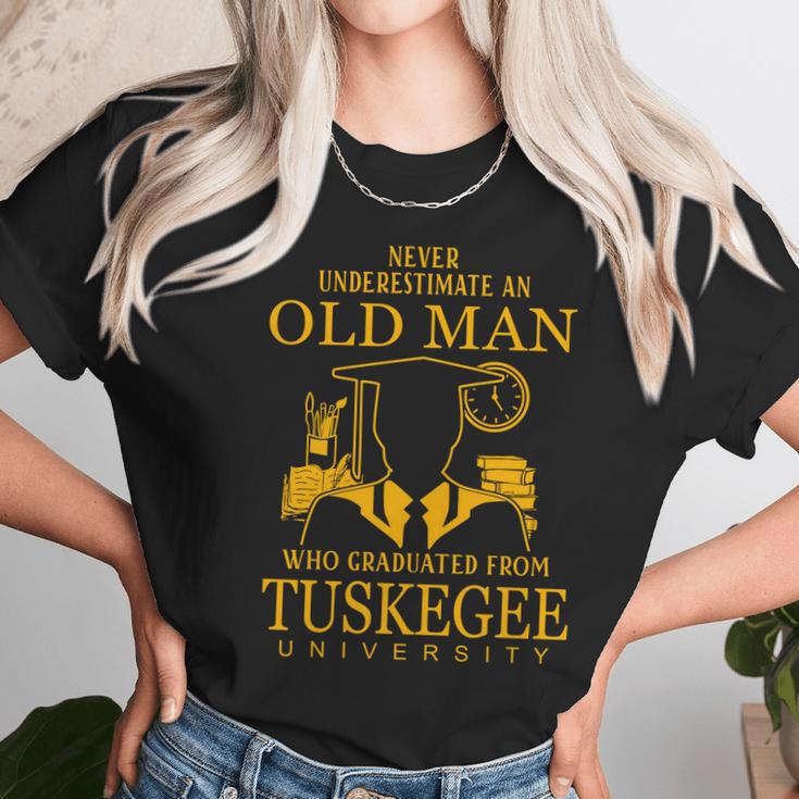 Man Graduated From Tuskegee University Unisex T-Shirt Gifts for Her