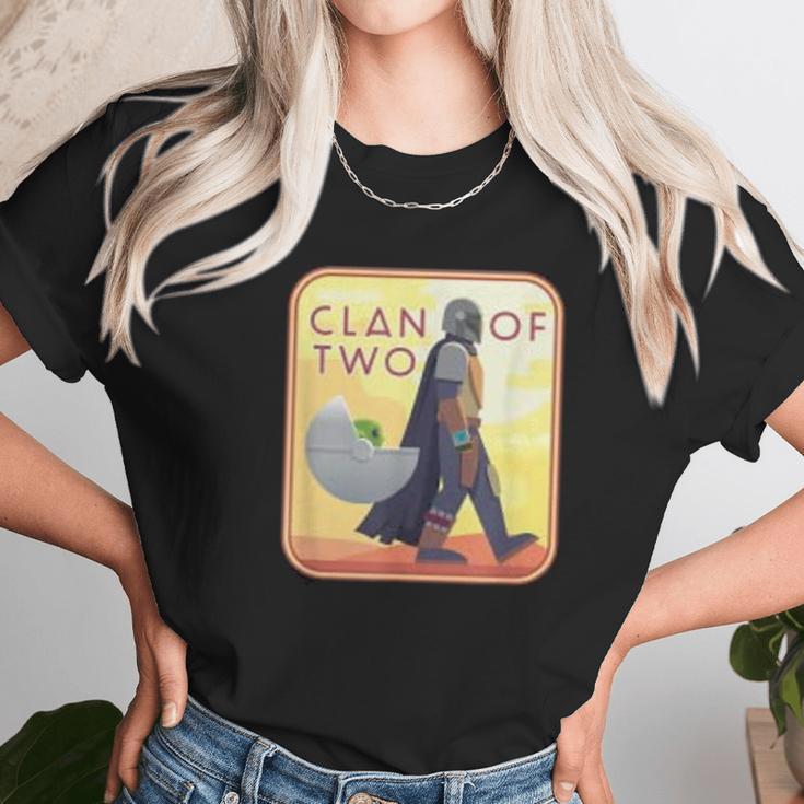 The Mandalorian And The Child Clan Of Two Patch Unisex T-Shirt Gifts for Her