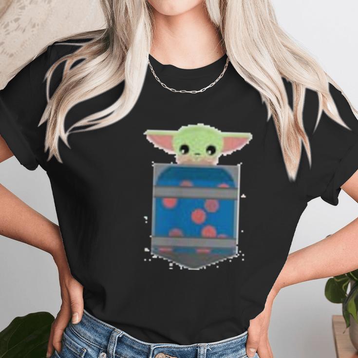 The Mandalorian The Child In Egg Container Unisex T-Shirt Gifts for Her