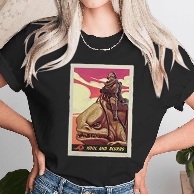 The Mandalorian Kuiil And Blurrg Unisex T-Shirt Gifts for Her