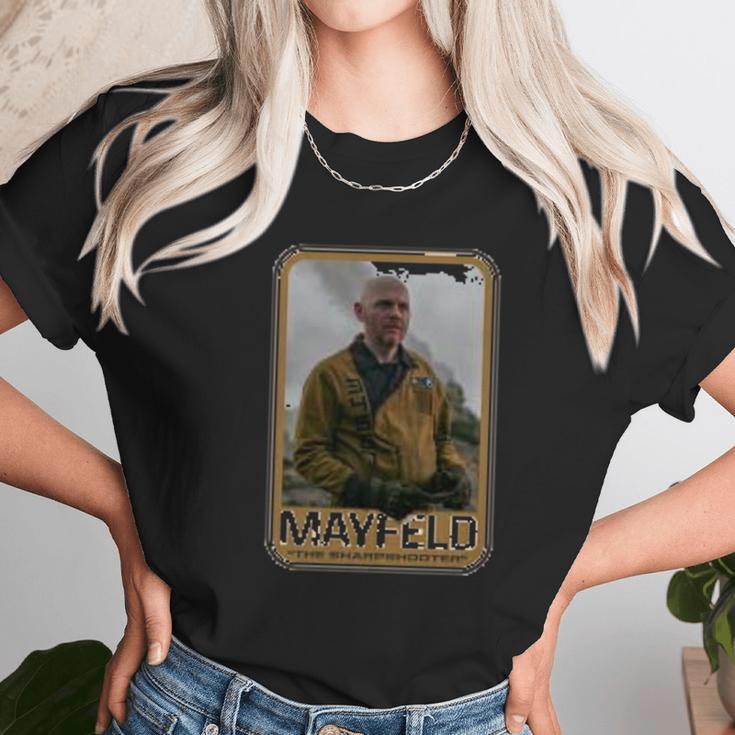 The Mandalorian Mayfeld The Sharpshooter Unisex T-Shirt Gifts for Her