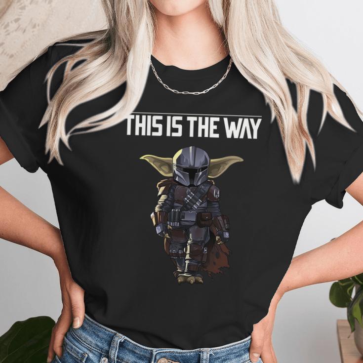 Mandalorian This Is The Way Unisex T-Shirt Gifts for Her