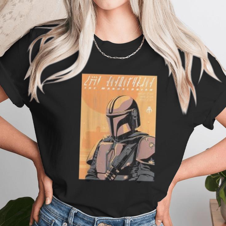 The Mandalorian Vintage Poster Unisex T-Shirt Gifts for Her