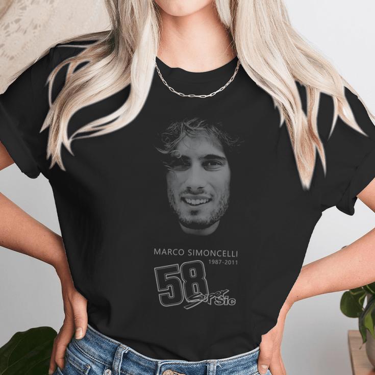 Marco Simoncelli Unisex T-Shirt Gifts for Her