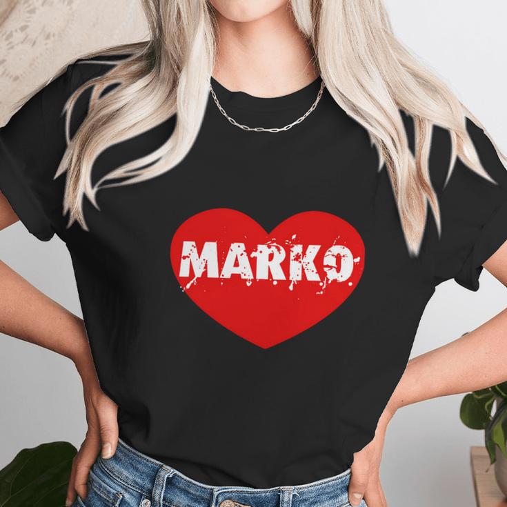 Marko Unisex T-Shirt Gifts for Her