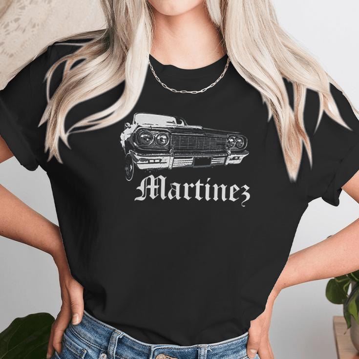 Martinez Lowrider Cali Family Reunion Gift Unisex T-Shirt Gifts for Her