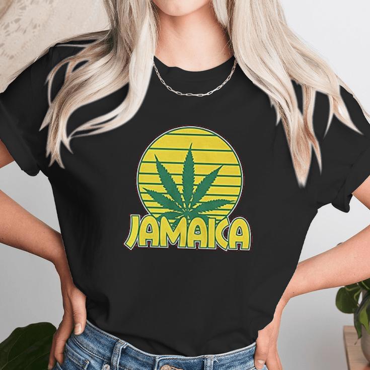 Mens Jamaica Marijuana Unisex T-Shirt Gifts for Her