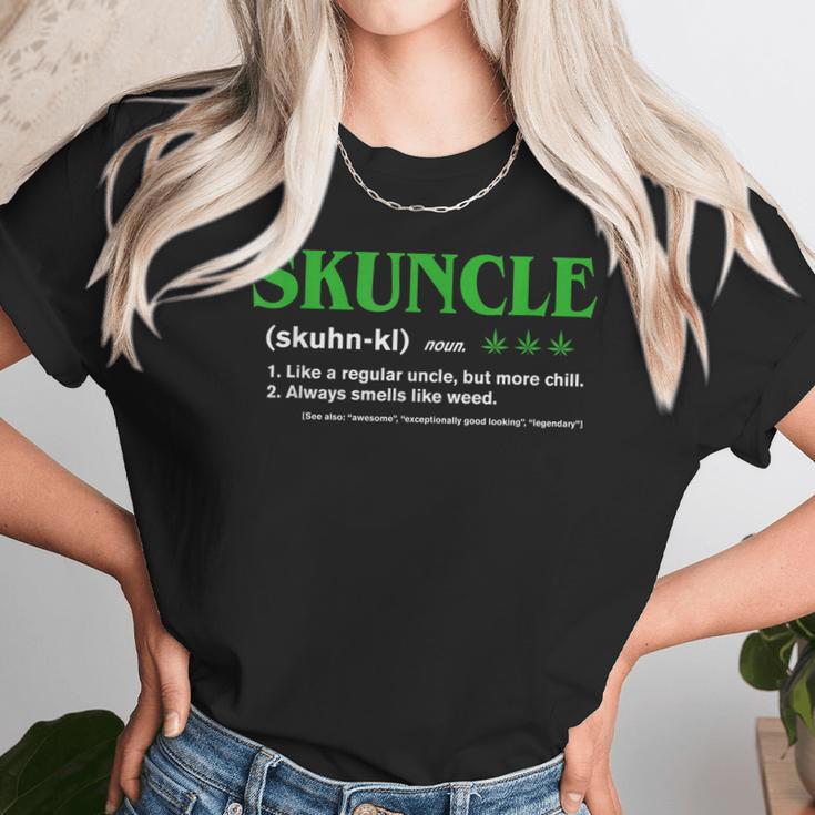 Mens Skuncle Definition - Funny Gift For Marijuana Weed Fun Uncle T-Shirt Unisex T-Shirt Gifts for Her