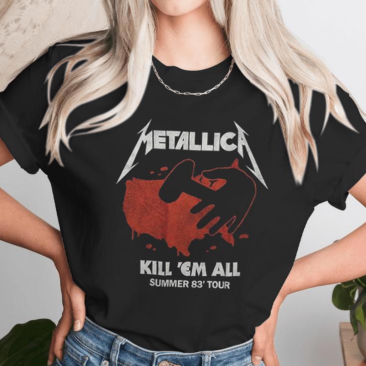 Metallica Kill Them All Unisex T-Shirt Gifts for Her