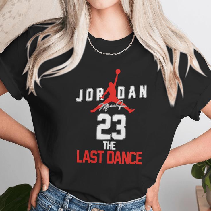 Michael Jordan 23 The Last Dance Signature Unisex T-Shirt Gifts for Her