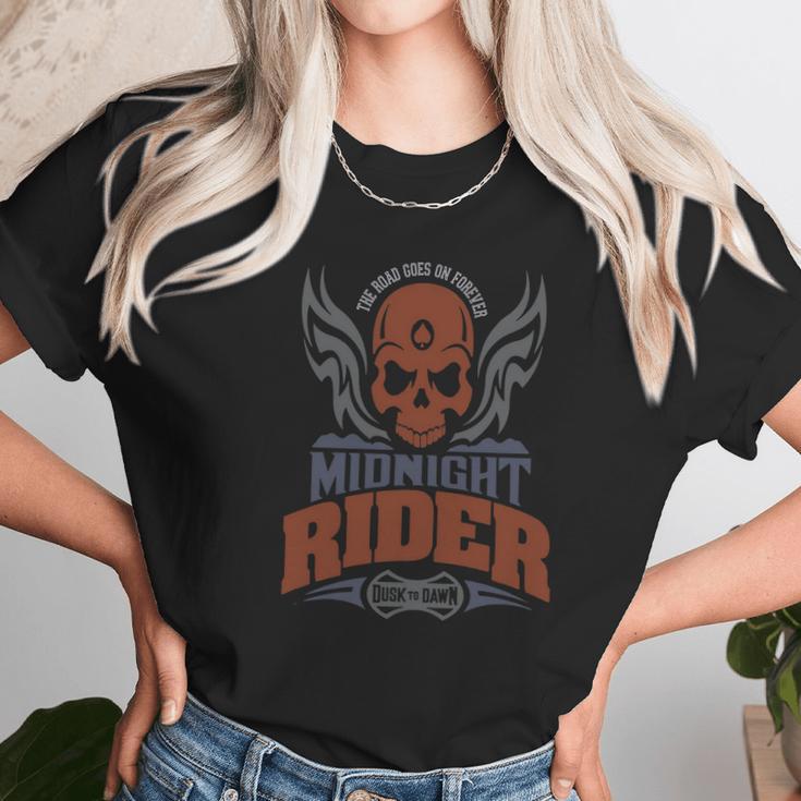 Midnight Rider Unisex T-Shirt Gifts for Her