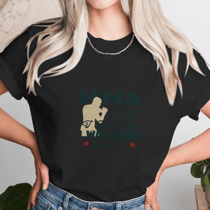 Mma Was Love At Fight Sight Unisex T-Shirt Gifts for Her