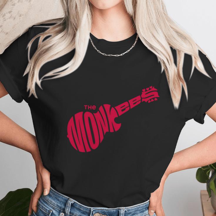 The Monkees Band Logo Pink Unisex T-Shirt Gifts for Her