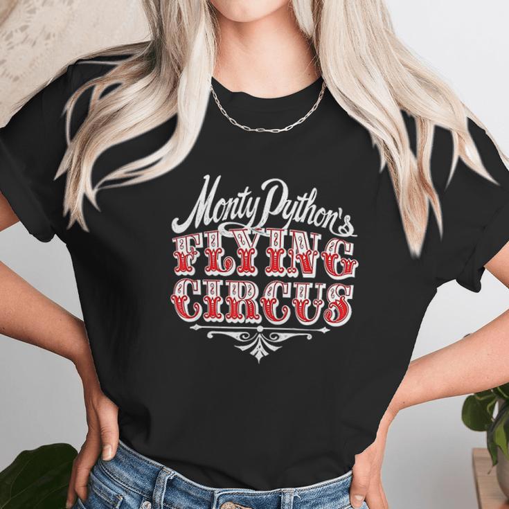 Monty Python Official Flying Circus Red Unisex T-Shirt Gifts for Her