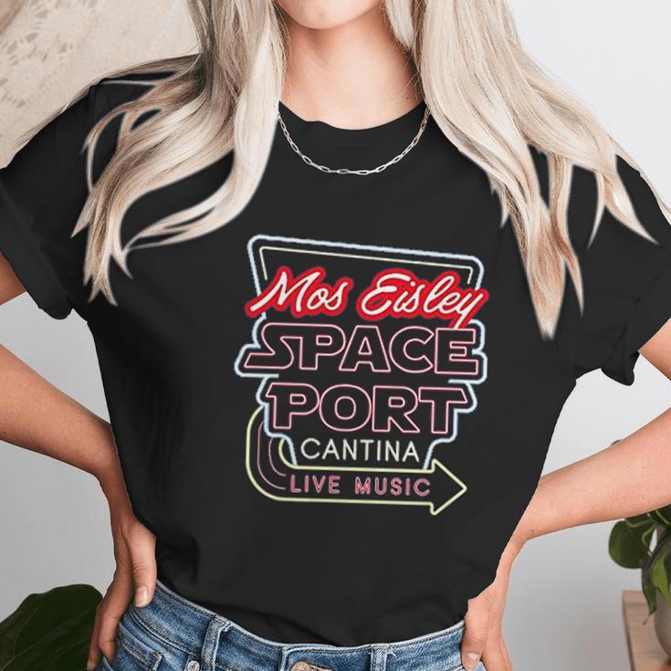 Mos Eisley Space Port Funny Cantina Rebel Unisex T-Shirt Gifts for Her