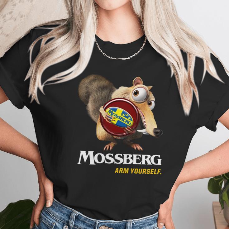 Mossberg Arm Yourself Unisex T-Shirt Gifts for Her