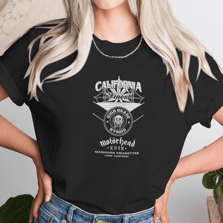 Motorhead Kush California Finest Unisex T-Shirt Gifts for Her