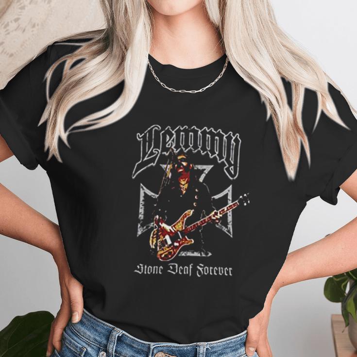 Motorhead Lemmy Stone Deaf Forever Unisex T-Shirt Gifts for Her