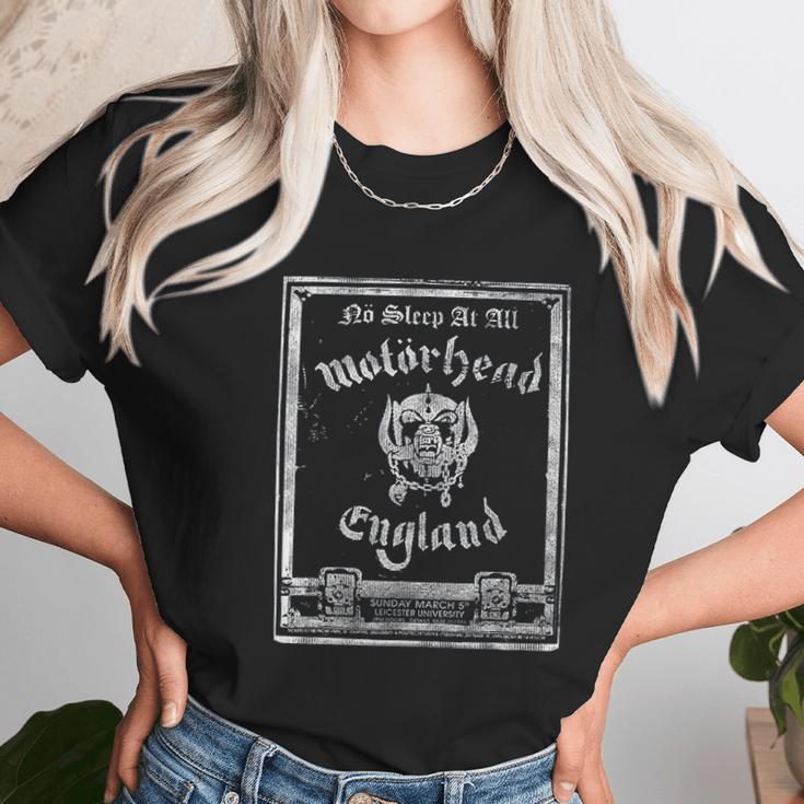 Motorhead No Sleep Unisex T-Shirt Gifts for Her