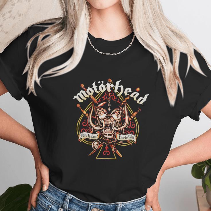 Motorhead Spade Clean Unisex T-Shirt Gifts for Her