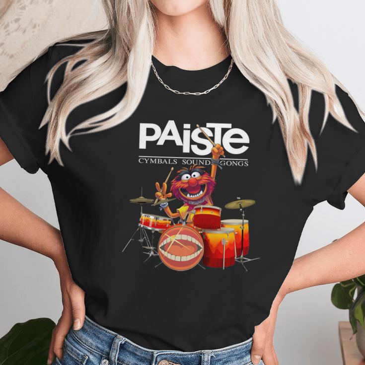 The Muppet Show Animal Playing Drum Paiste Cymbals Sound Gongs Shirtc Unisex T-Shirt Gifts for Her