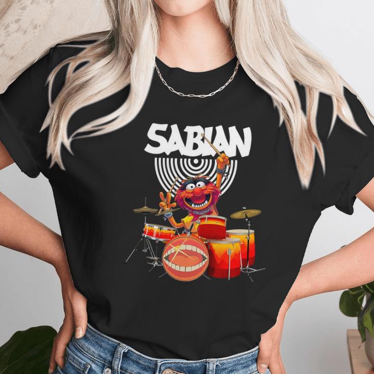 The Muppet Show Animal Playing Drum Sabian Shirtc Unisex T-Shirt Gifts for Her