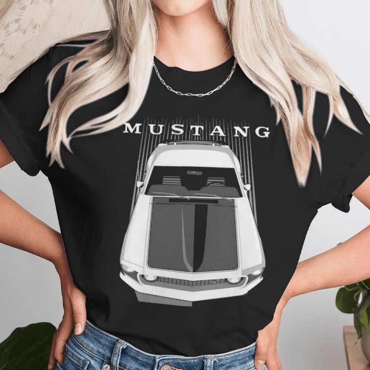 Mustang Boss 69 White Unisex T-Shirt Gifts for Her