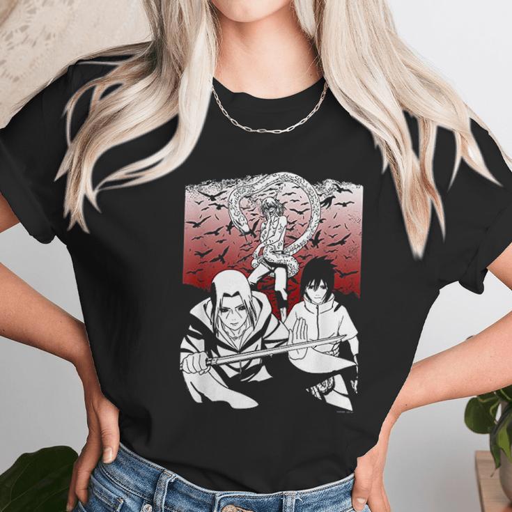 Naruto Shippuden Sasuke Orochimaru Unisex T-Shirt Gifts for Her