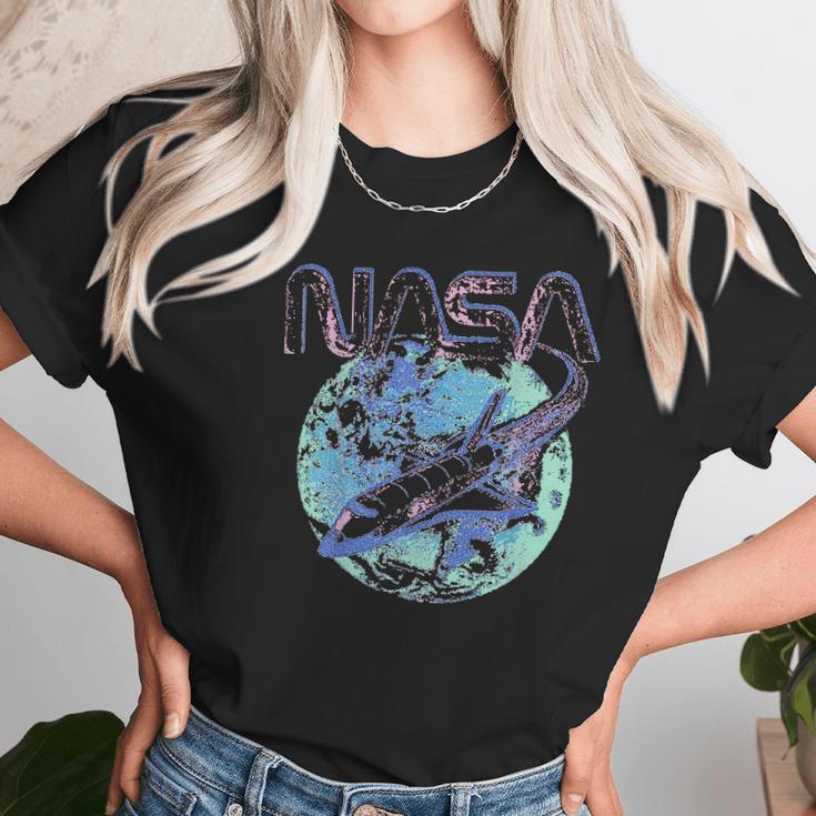 Nasa Pastel Earth Unisex T-Shirt Gifts for Her