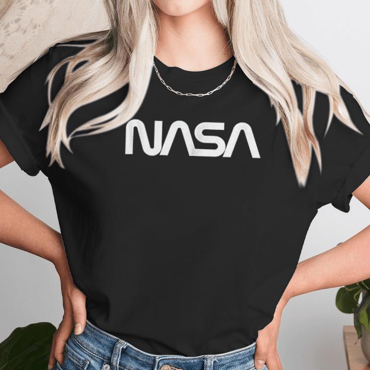 Nasa Worm Logo Unisex T-Shirt Gifts for Her