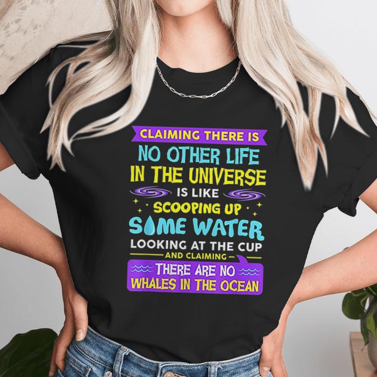 Neil Degrasse Tyson Life In The Universe Unisex T-Shirt Gifts for Her