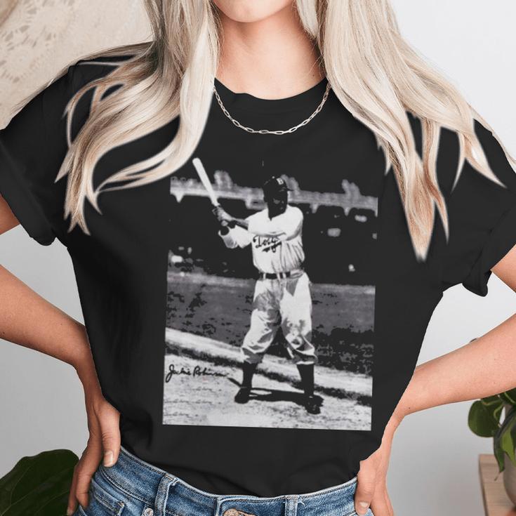 Ness Jackie Robinson Baseball Unisex T-Shirt Gifts for Her