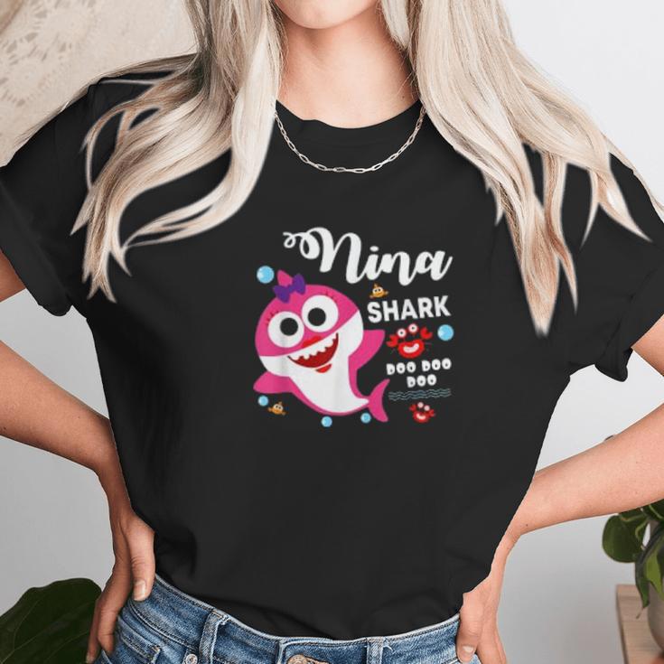 Nina Shark Doo Doo Doo Unisex T-Shirt Gifts for Her