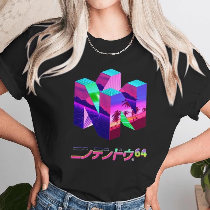 Nintendo 64 Vaporwave Shirt Unisex T-Shirt Gifts for Her