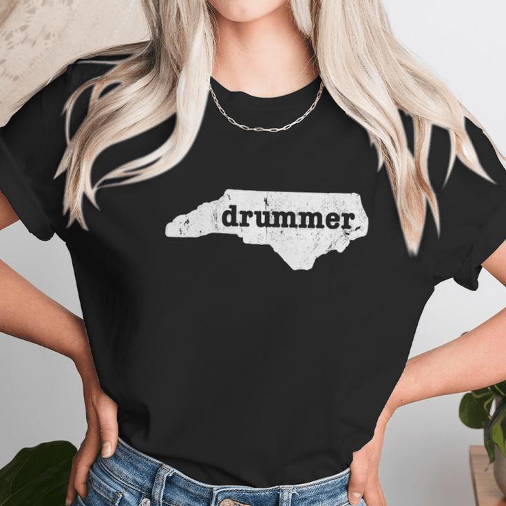 North Carolina DrummerShirt Unisex T-Shirt Gifts for Her