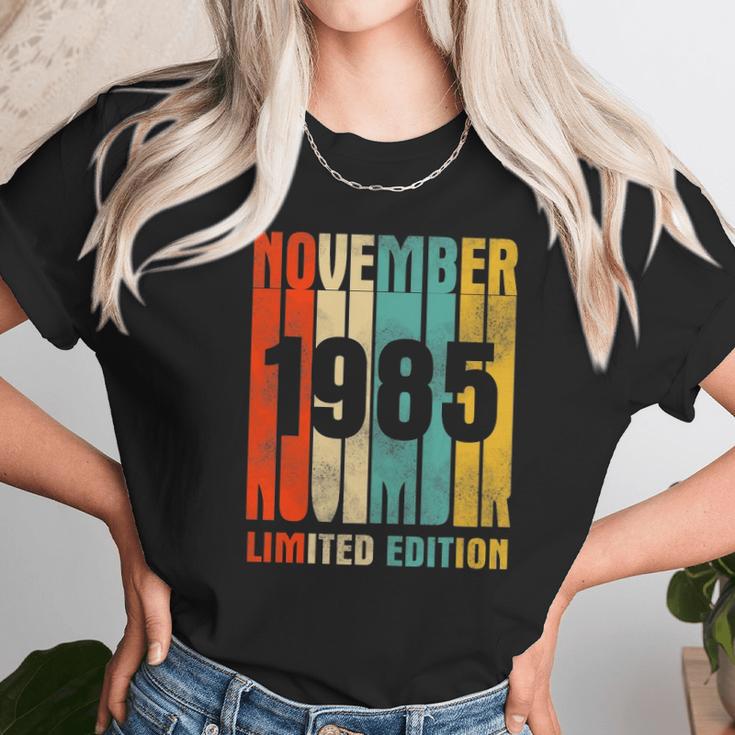 November 1985 36Th Birthday Gift 36 Years Old Unisex T-Shirt Gifts for Her