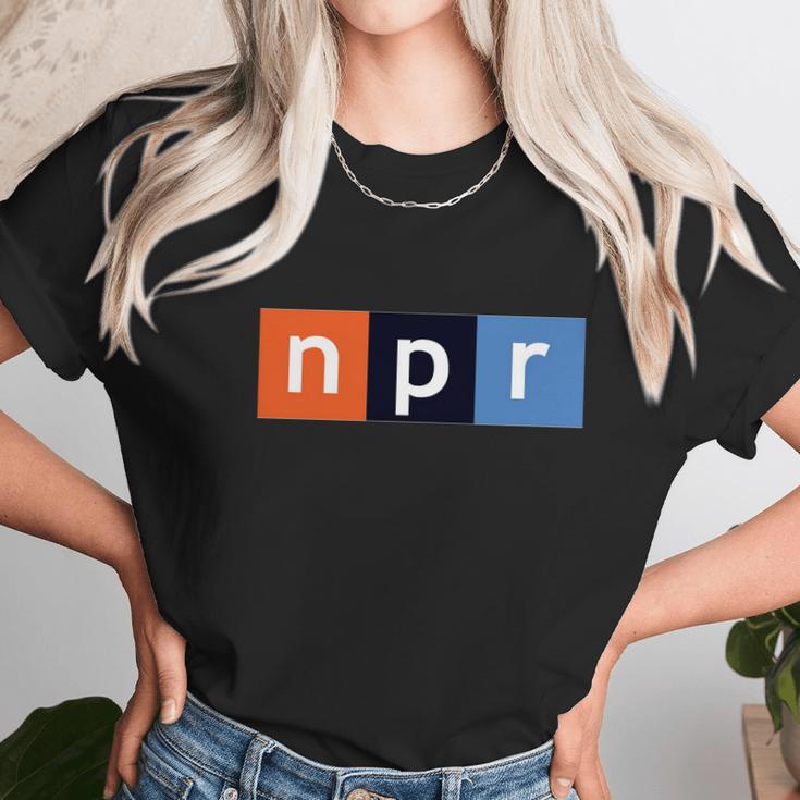 Npr National Public Radio Unisex T-Shirt Gifts for Her