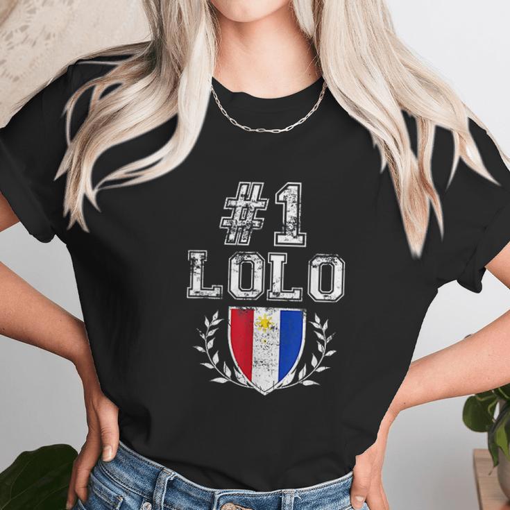 Number One Lolo Unisex T-Shirt Gifts for Her