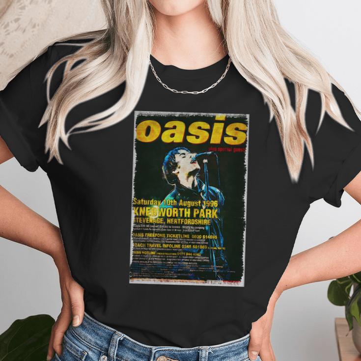 Oasis In Knebworth Park Unisex T-Shirt Gifts for Her