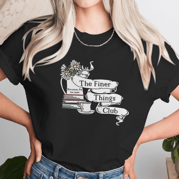 The Office Finer Things Club Unisex T-Shirt Gifts for Her