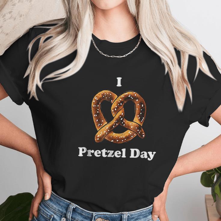 The Office I Pretzel Day Stanley Hudson Comfortable Unisex T-Shirt Gifts for Her