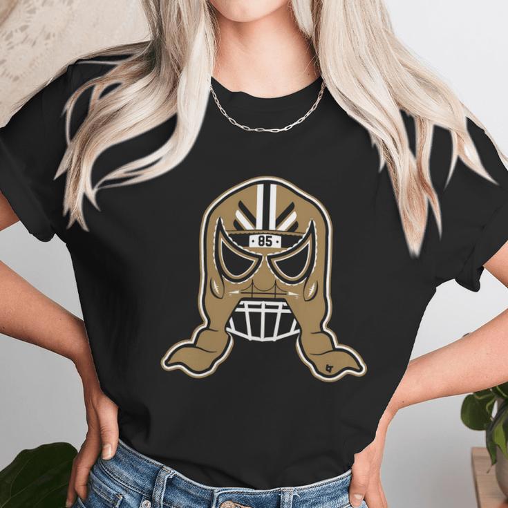 Officially Licensed George Kittle - George Kittle Lucha Mask T-Shirt Unisex T-Shirt Gifts for Her