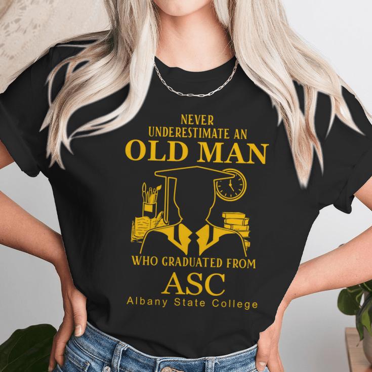 Old Man Who Graduated From Asc- Albany State College Unisex T-Shirt Gifts for Her